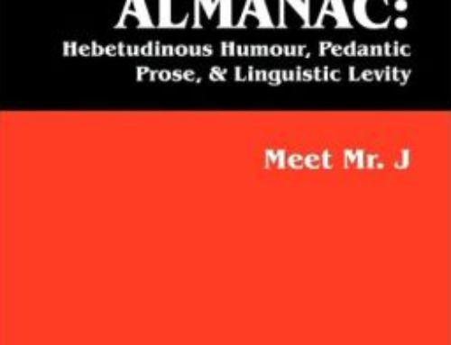 Excerpt: Amphigory Almanac “Meet Mr J” by Brandon Craig “Diddy” Jones