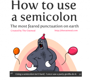 semicolon