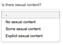 Amazon Reviews - Sexual Content