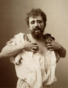 Louis Bouwmeester as Oedipus in a Dutch production of Oedipus the King c. 1896.