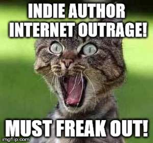 indie author internet outrage