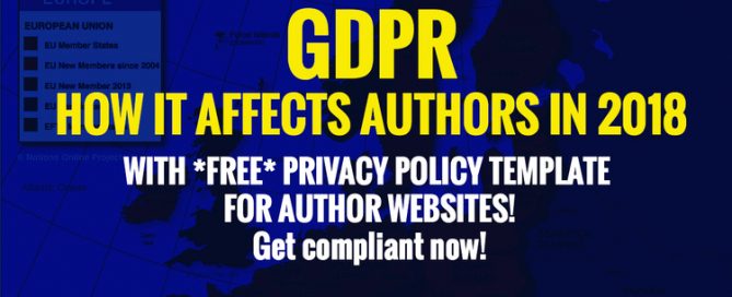 GDPR for Authors