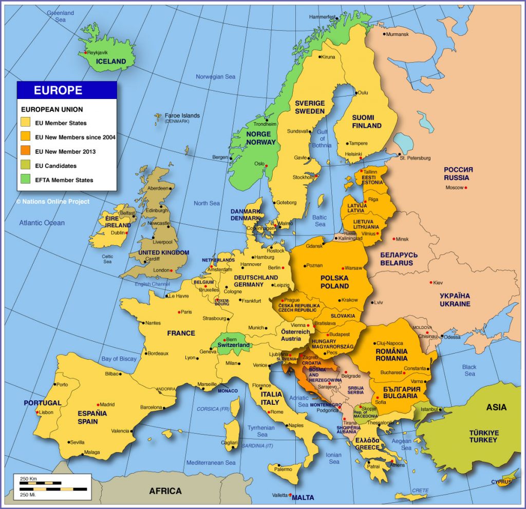 Europe Map