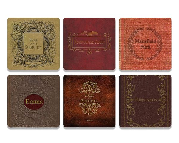 Jane Austen Coasters