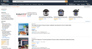 instant pot cookbooks on amazon