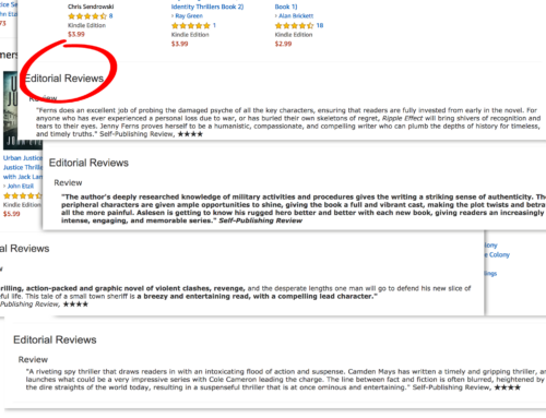 Editorial Reviews vs. Customer Reviews: How Each Moves the Needle on Amazon – Part I