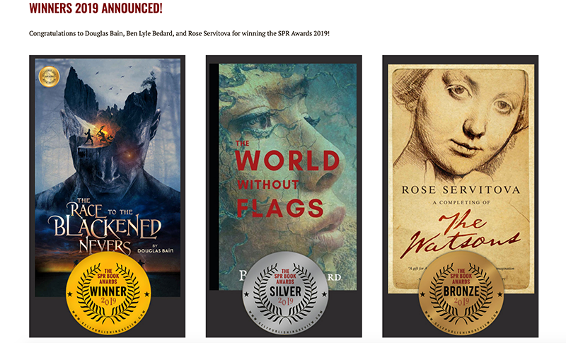 Winners of the SPR Book Awards 2019