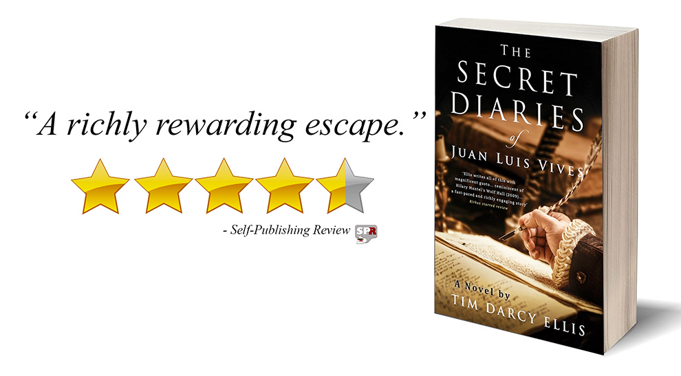 Review: The Secret Diaries of Juan Luis Vives by Tim Darcy Ellis
