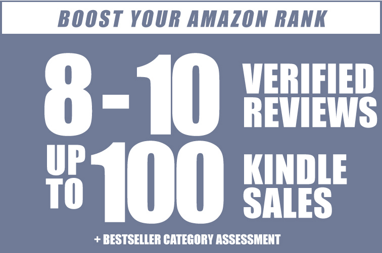 8-10 Reviews + 100 Sales