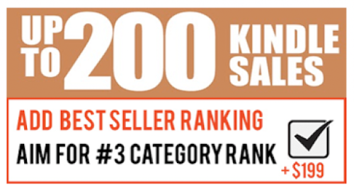 200 Kindle Book Sales + #3 Category Best Seller List