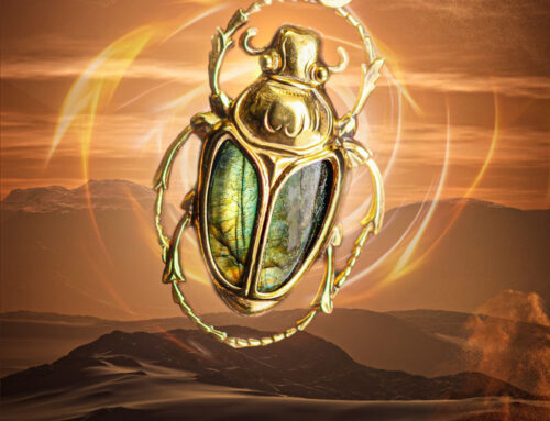 The Heart Scarab by Stella Atrium