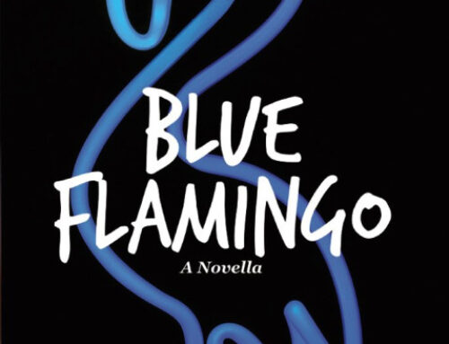 Blue Flamingo by Joyce V. Harrison